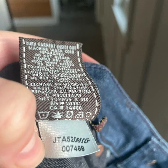 7FAM Bootcut Wide Women’s Style JTA520802F - Picture 8 of 9